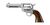 Marui SAA .45 Civilian 4,75" Spring Revolver, Silver