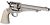 Crosman Remington Model 1875 4.5mm CO2 Silver