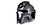 Diablo SP97 Full Face Helmet Mask Carbon