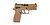 Sig Sauer P320 M18 Proforce Gas, Metal Tan