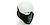 Diablo V3 Metal Mesh Half Mask Black