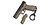 Diablo Keychain Glock 17, Tan