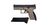 ASG CZ P-10C CO2 GBB, Metal Slide, FDE/Black