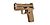 Sig Sauer P320 M18 Proforce Gas, Metal Tan