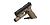 Diablo Keychain Glock 17, Tan