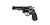 ASG Dan Wesson revolveri 4" 4,5mm CO2, musta