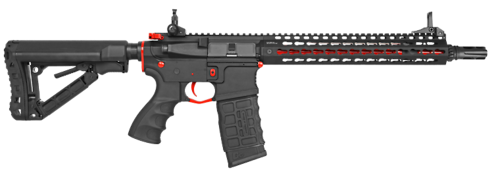 G G Cm16 Srxl Red Edition Aeg Proairsoft Suomen Johtava Airsoftliike